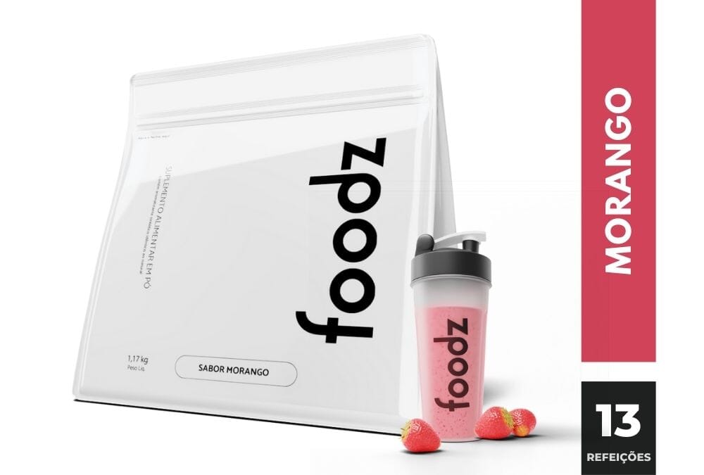 Foodz PRO Foodz Bag Morango - R$26,85 por refeição (Disponível em 15/02) 