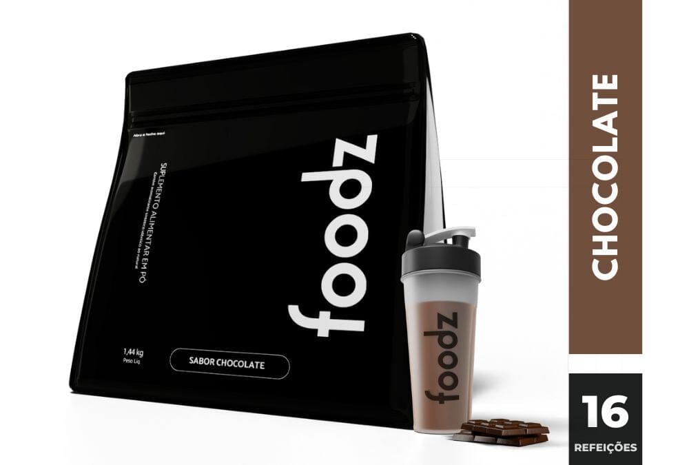 Foodz Original - Bag Alimentos Foodz Chocolate V3.0 - R$21,80 por refeição (Pré encomenda - Envios a partir de 15/03) 